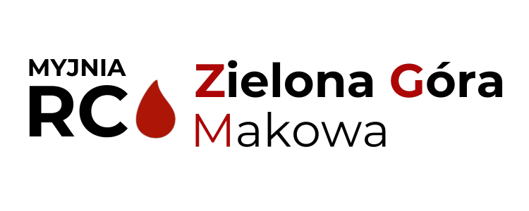 Logo sieci myjni RC Zielona Góra Makowa